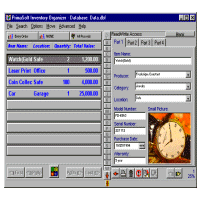 Inventory Organizer Screenshot